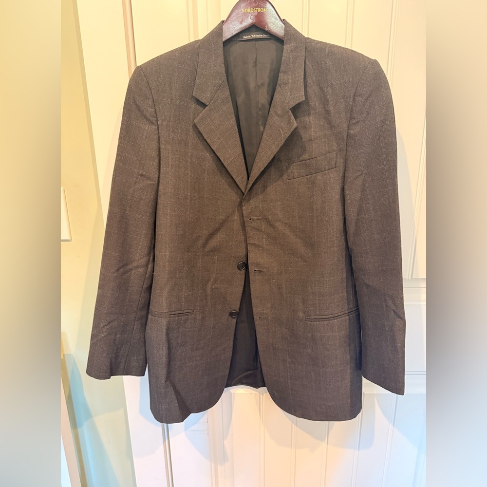 Perry Ellis Wool Blend Suit - Youth Size 20 (Fits Men's XS)